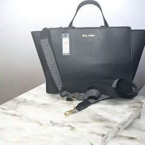 Tommy Hilfiger Black Tote Bag